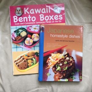 Japanese cookbooks: Homestyle dishes & bento boxes
